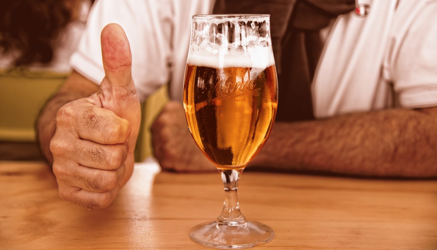 Thumbs Up Beer