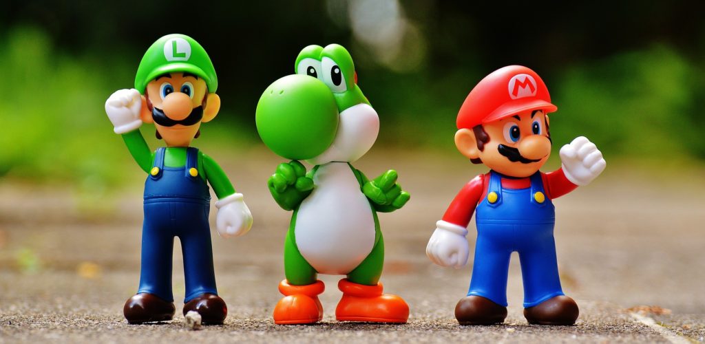 Mario, Luigi,  Yoshi Toys