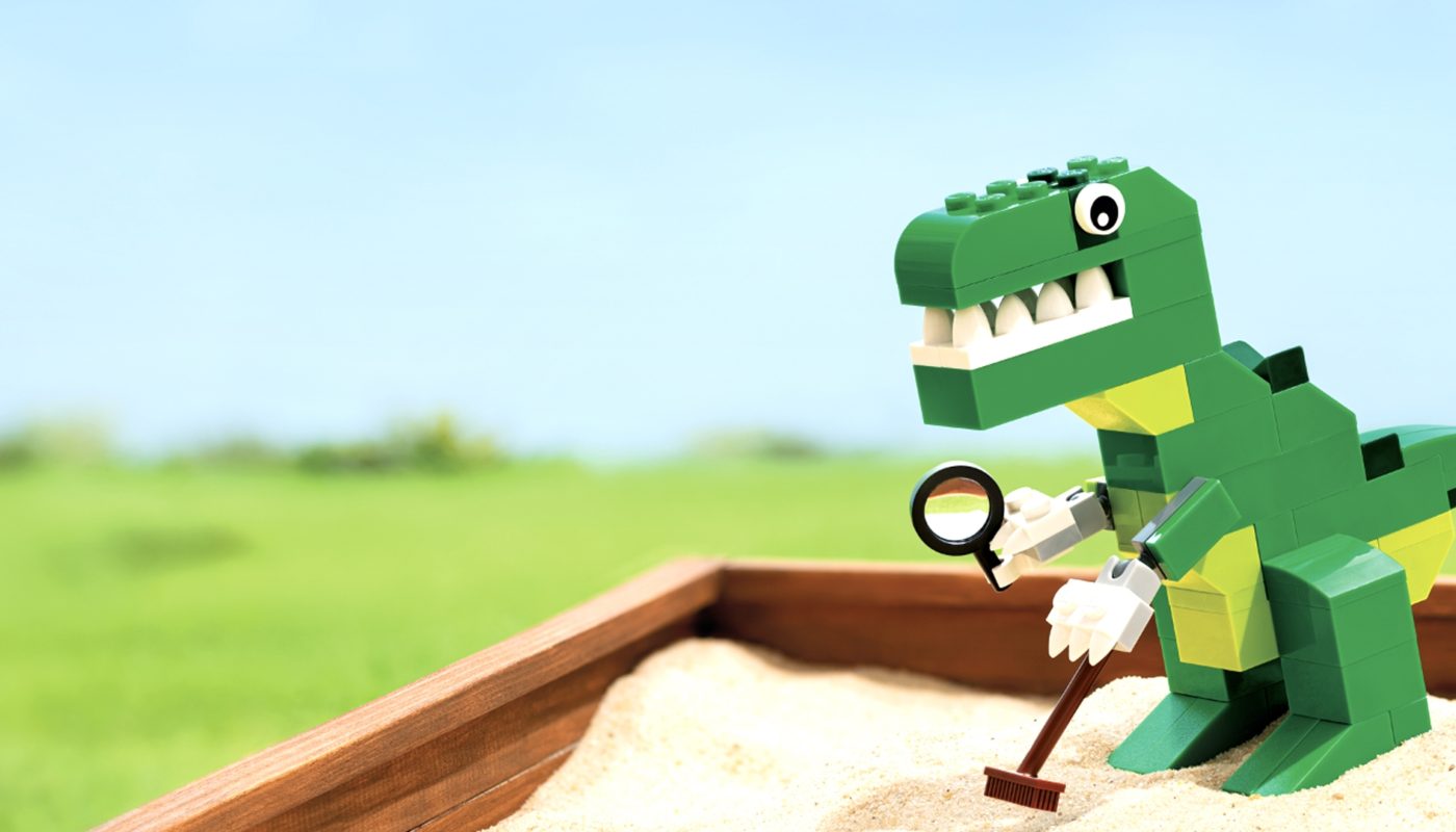 LEGO Dinosaur Background