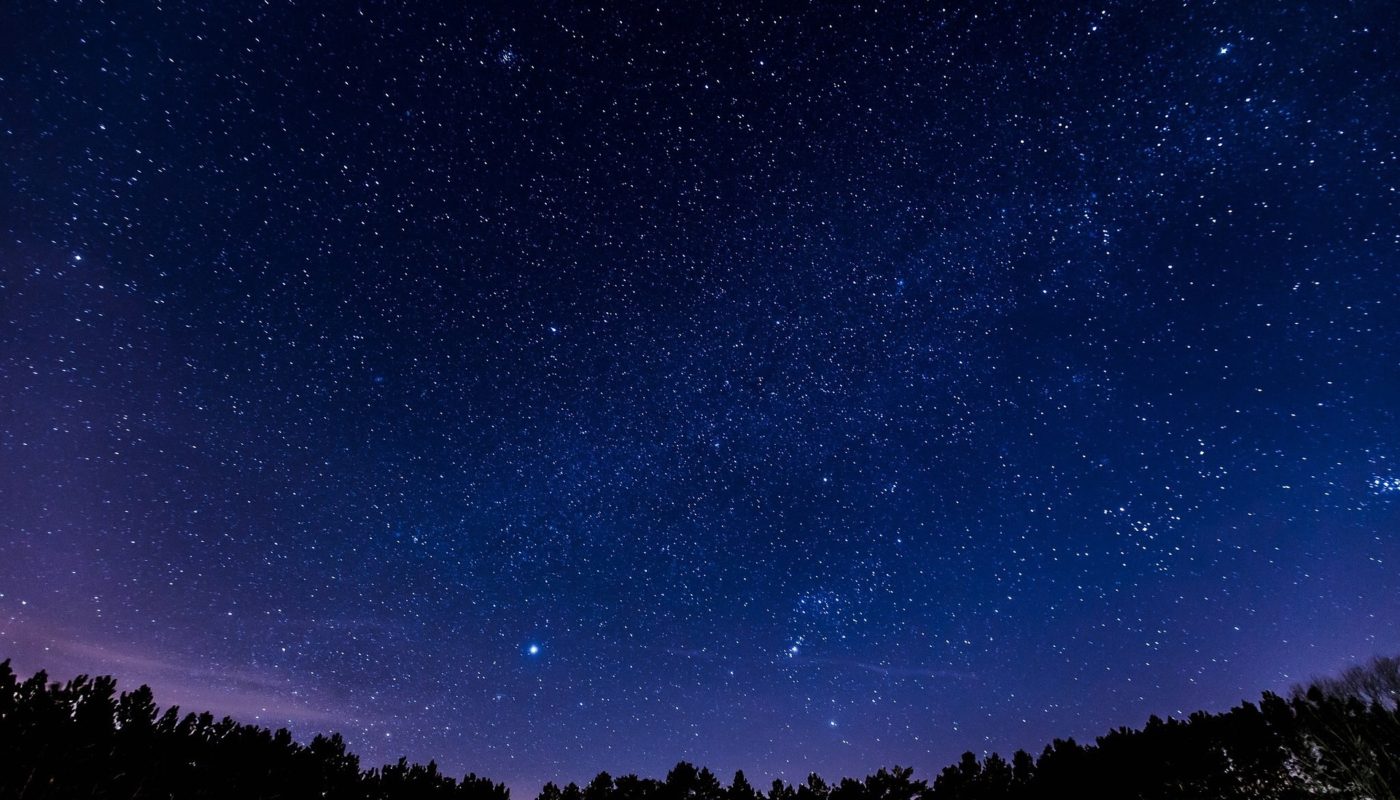 Stars at Night over Treeline